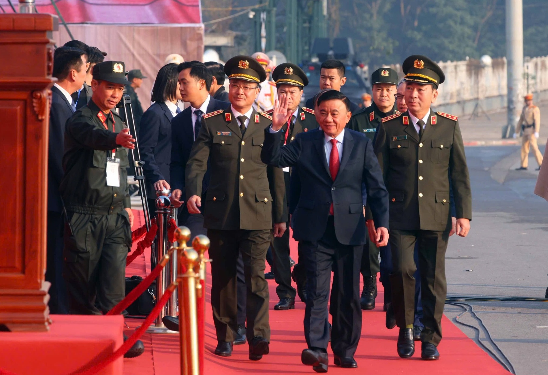 Bộ Công an tổ chức lễ xuất quân đảm bảo an ninh, trật tự Đại hội Đảng lần thứ XIV