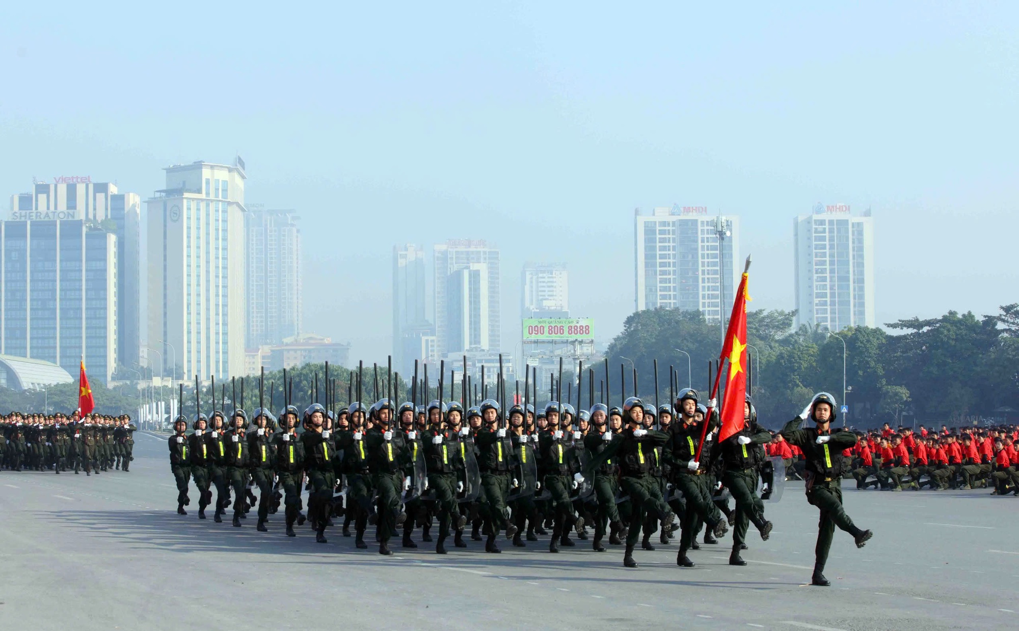 Bộ Công an tổ chức lễ xuất quân đảm bảo an ninh, trật tự Đại hội Đảng lần thứ XIV Bộ Công an tổ chức lễ xuất quân đảm bảo an ninh, trật tự Đại hội Đảng lần thứ XIV