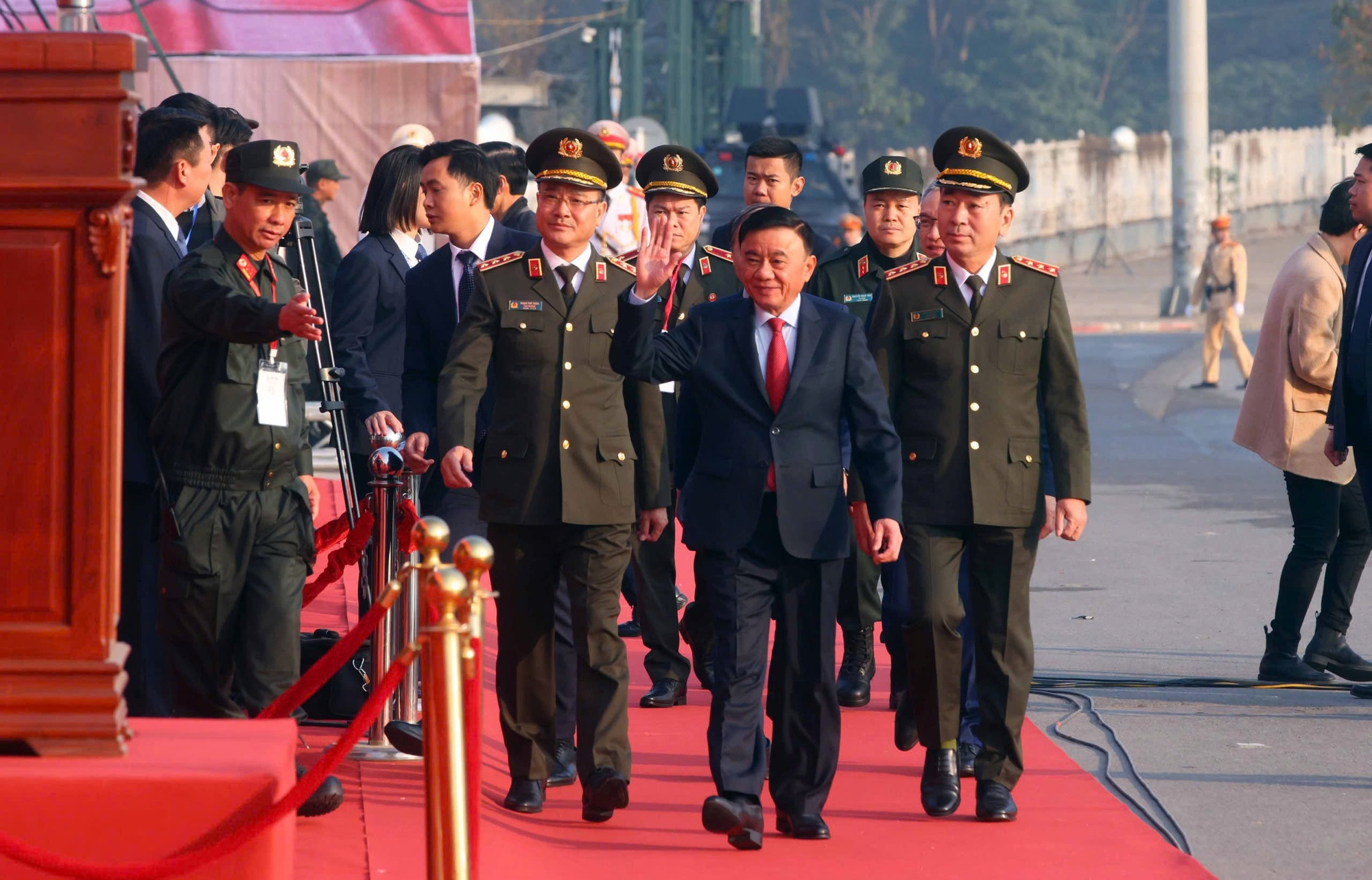 Bộ Công an tổ chức lễ xuất quân đảm bảo an ninh, trật tự Đại hội Đảng lần thứ XIV Bộ Công an tổ chức lễ xuất quân đảm bảo an ninh, trật tự Đại hội Đảng lần thứ XIV