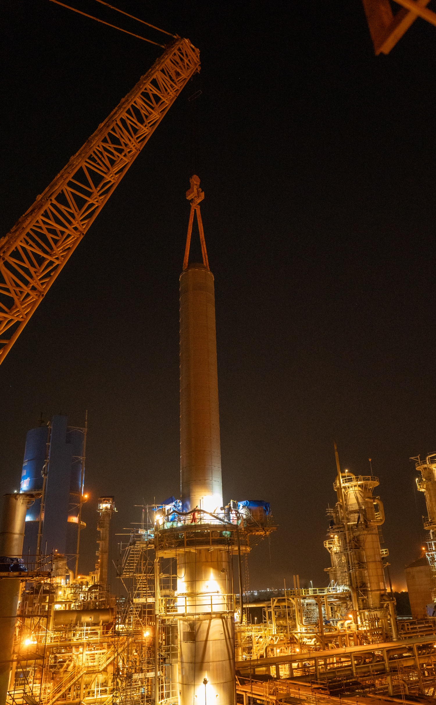 [Ch&ugrave;m ảnh] Những &ldquo;bước lắp gh&eacute;p quyết định&rdquo; trong đợt BDTT Nh&agrave; m&aacute;y Đạm Ph&uacute; Mỹ