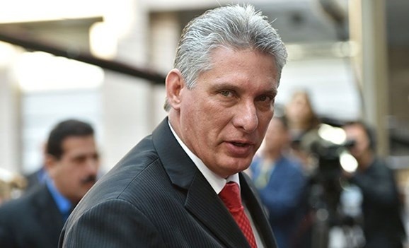 Chủ tịch Cuba - ông Miguel Diaz-Canel.