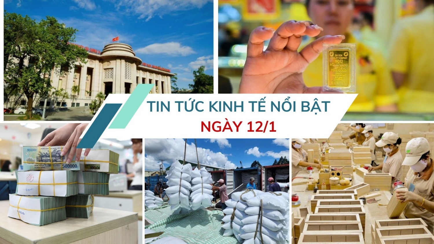 Tin tức kinh tế ngày 12/1: Nhiều ngân hàng đặt mục tiêu tín dụng 2026 tăng trưởng cao