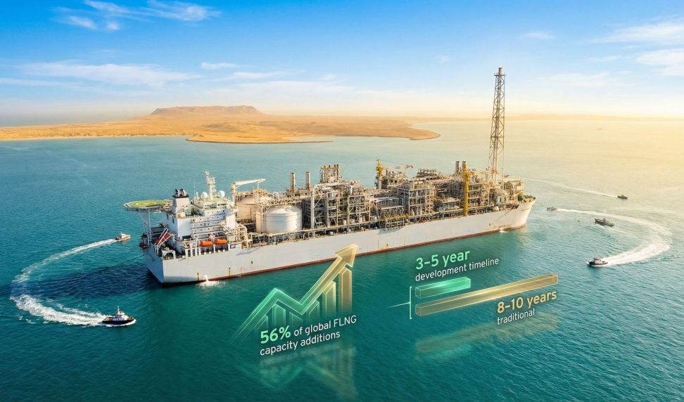 Châu Phi đặt cược vào hạ tầng khí tự nhiên hóa lỏng nổi