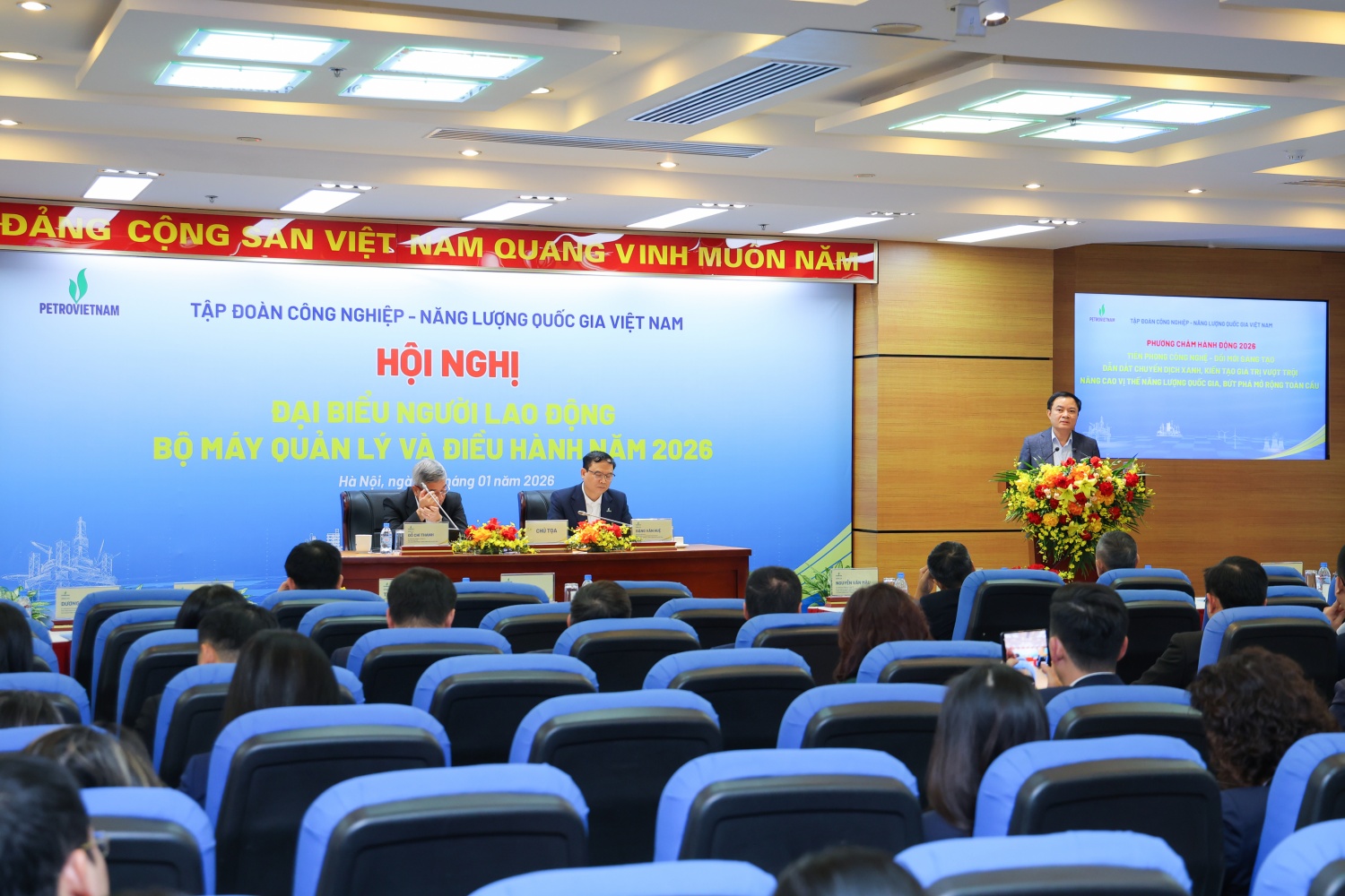 Phát huy tinh thần làm chủ của NLĐ, tạo nền tảng để Petrovietnam phát triển trong giai đoạn mới