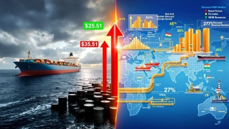 Dòng chảy dầu thô Nga dịch chuyển sang phía Đông