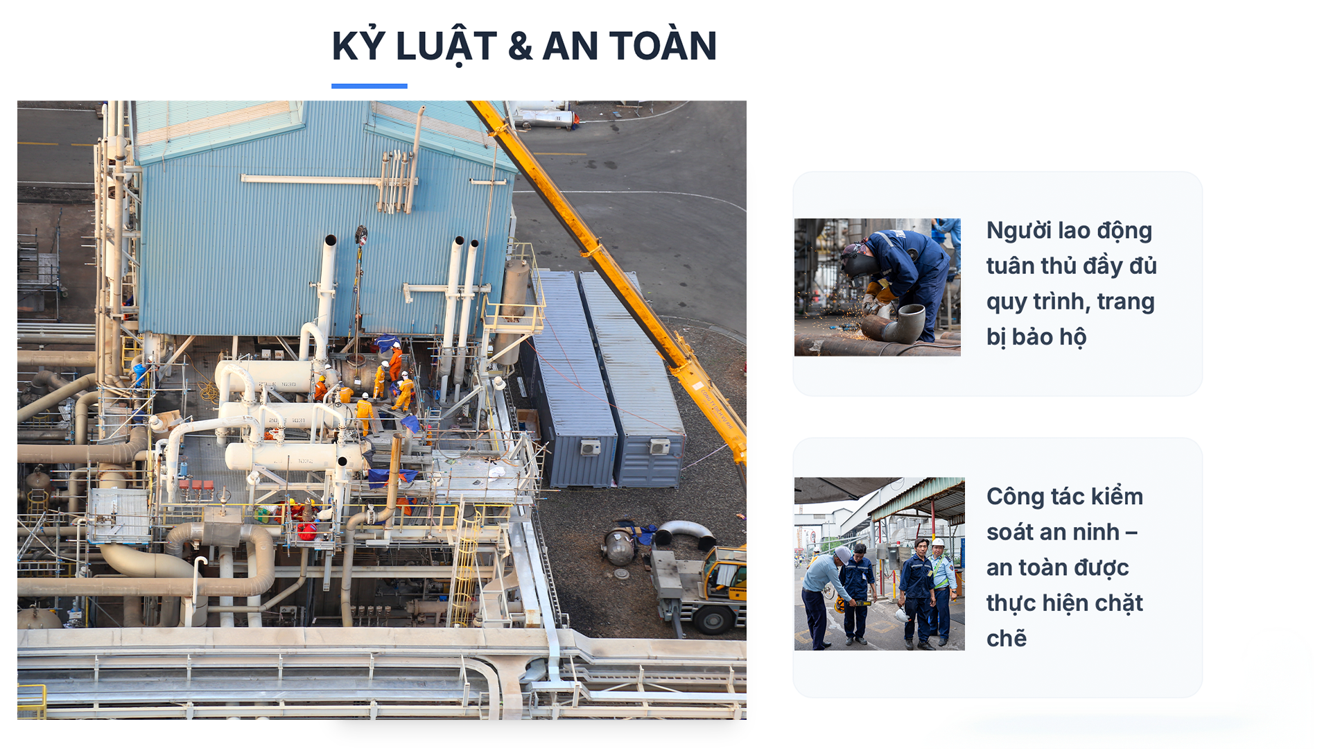 [P Magazine] Nhịp làm việc bền bỉ sau hơn 3 tuần BDTT Nhà máy Đạm Phú Mỹ