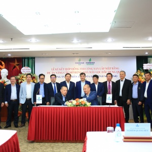 BSR và PETROCONs ký hợp đồng san lấp mặt bằng dự án NCMR NMLD Dung Quất