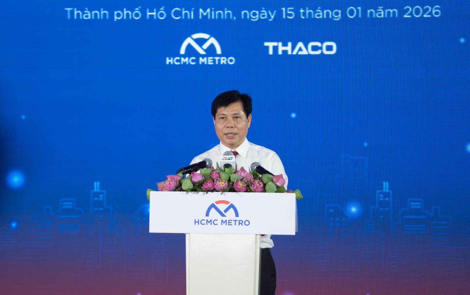 TP HCM khởi công 4 dự án hạ tầng   giao thông chào mừng Đại hội Đảng lần thứ XIV