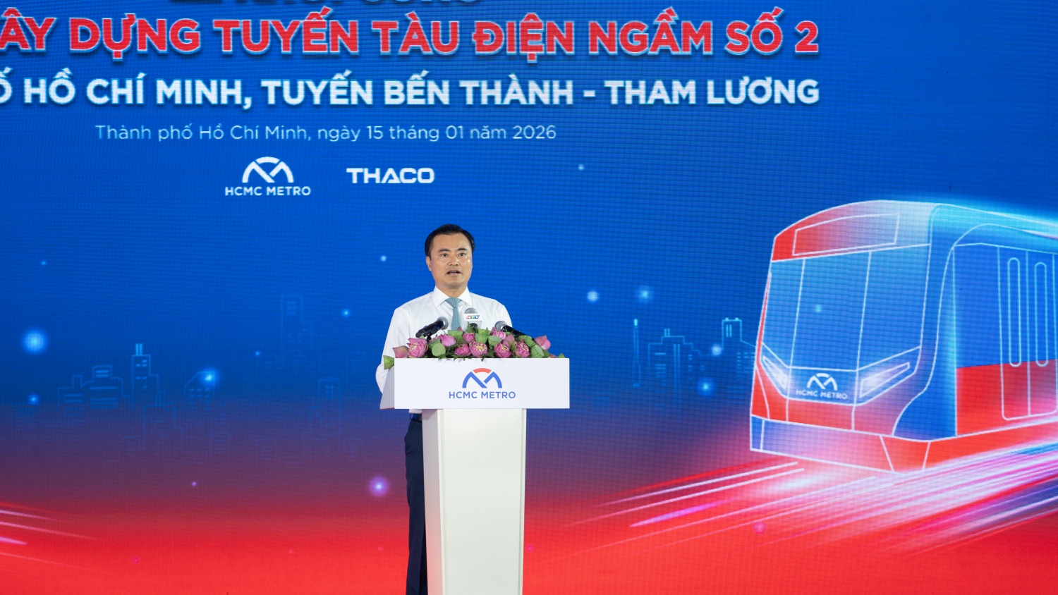 [Chùm ảnh] Phối cảnh tuyến Metro số 2 vừa được khởi công tại TP HCM