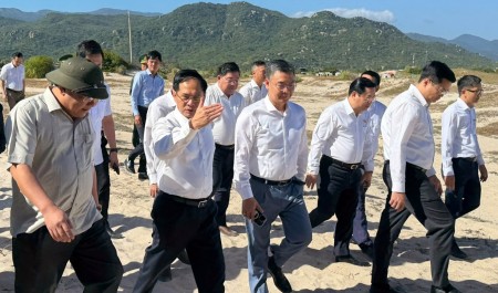 Petrovietnam phối hợp chặt chẽ trong giải phóng mặt bằng dự án điện hạt nhân Ninh Thuận 2