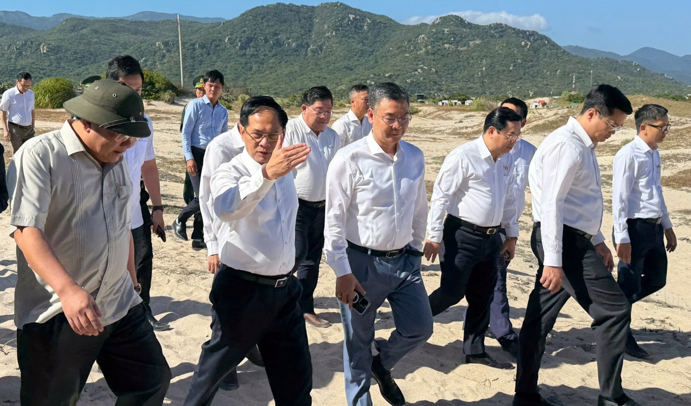 Petrovietnam phối hợp chặt chẽ trong giải phóng mặt bằng dự án điện hạt nhân Ninh Thuận 2