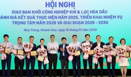Khối Công nghiệp khí và Lọc hóa dầu khẳng định bản lĩnh, thành công toàn diện trong năm 2025