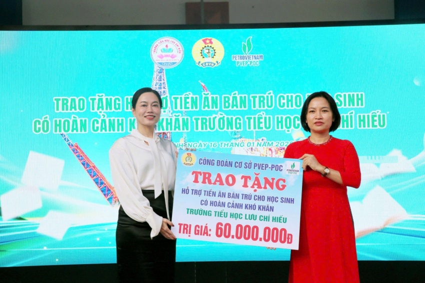 Lan tỏa “Văn hóa nghĩa tình” Petrovietnam tại trường Lưu Chí Hiếu (TP HCM)