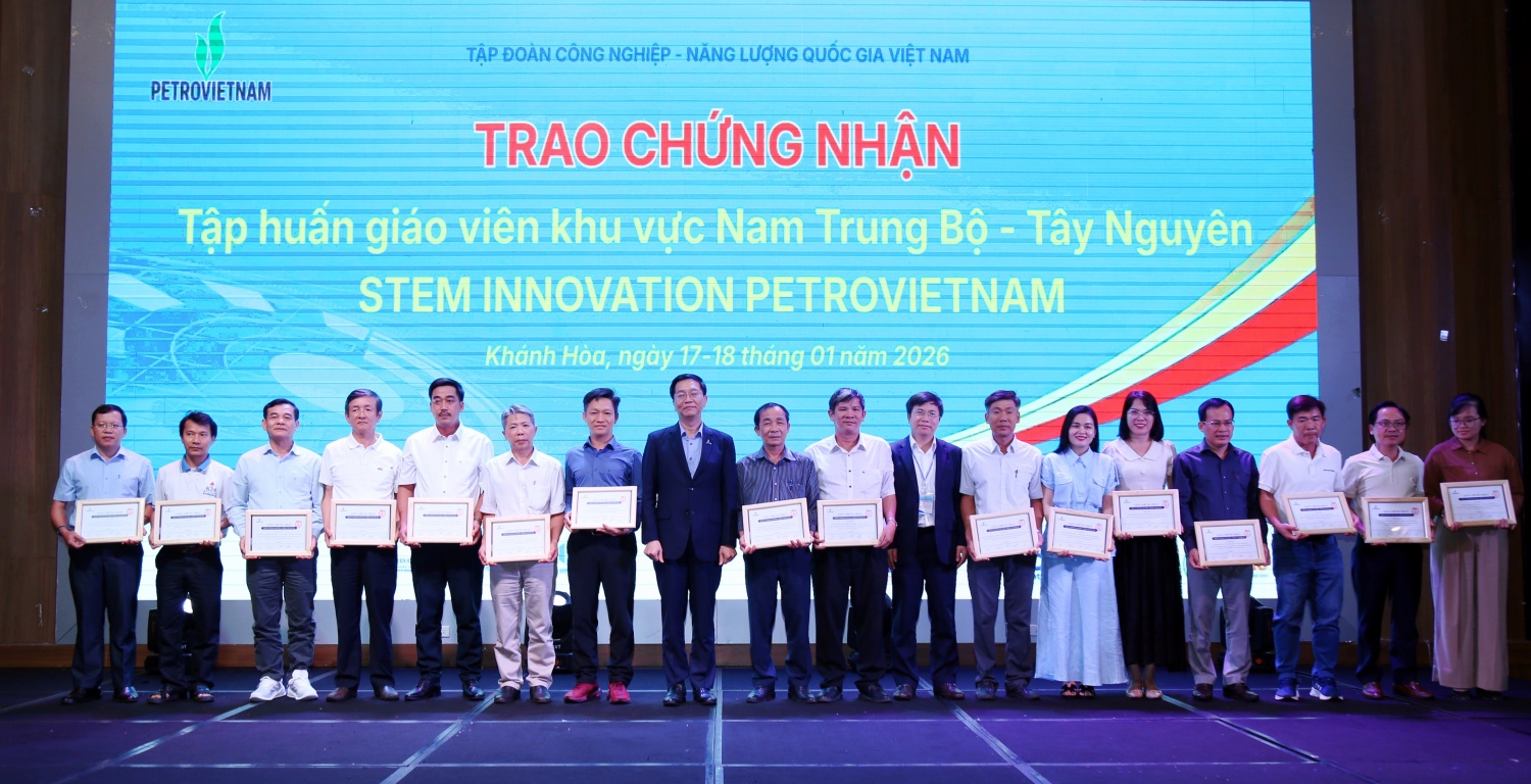 STEM Innovation Petrovietnam: Mở ra hành trình mới