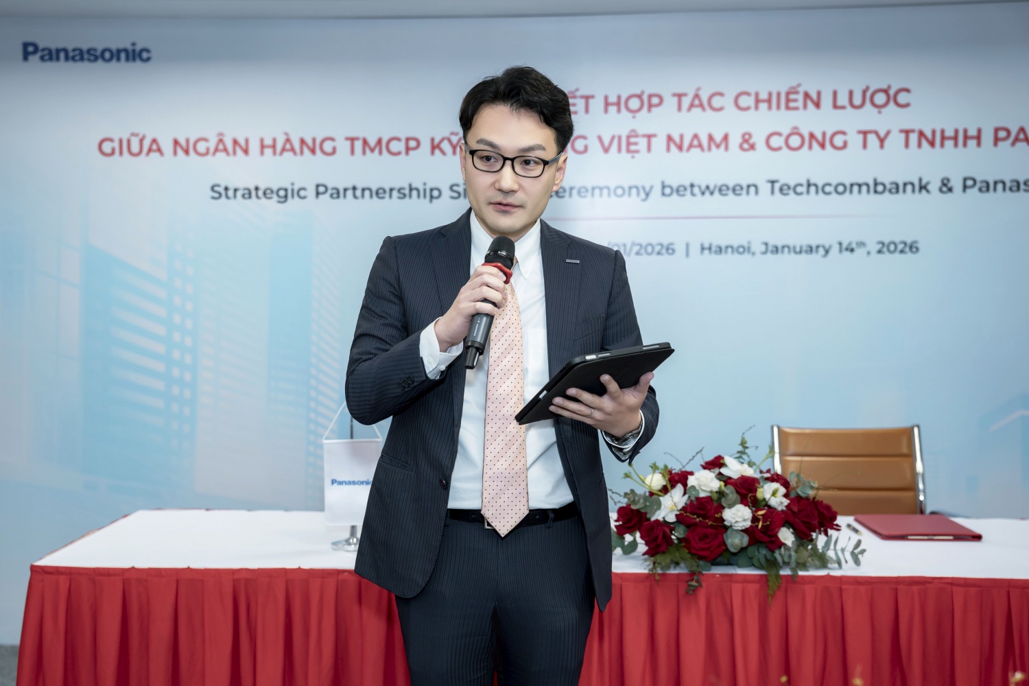 Techcombank và Panasonic Việt Nam hợp tác chiến lược