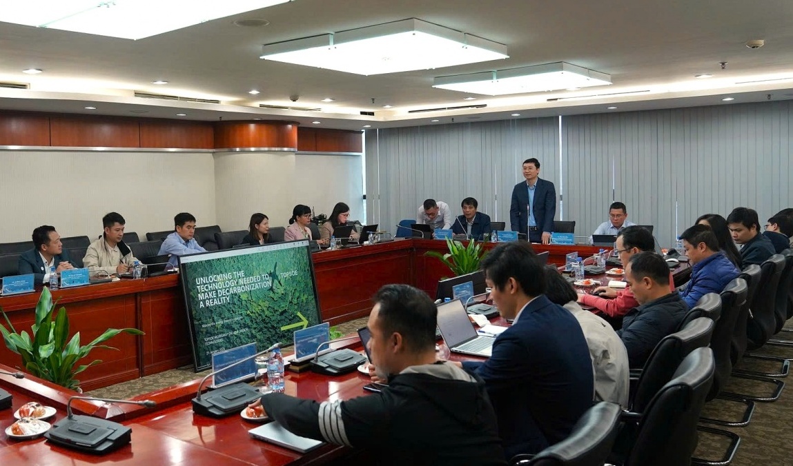 VPI và Topsoe tổ chức Hội thảo về các công nghệ phát thải carbon thấp