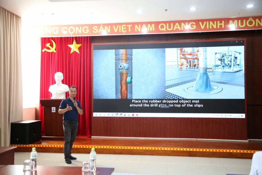 Sinh viên PVU cập nhật công nghệ khoan tuần hoàn liên tục - giải pháp cho giếng khoan phức tạp