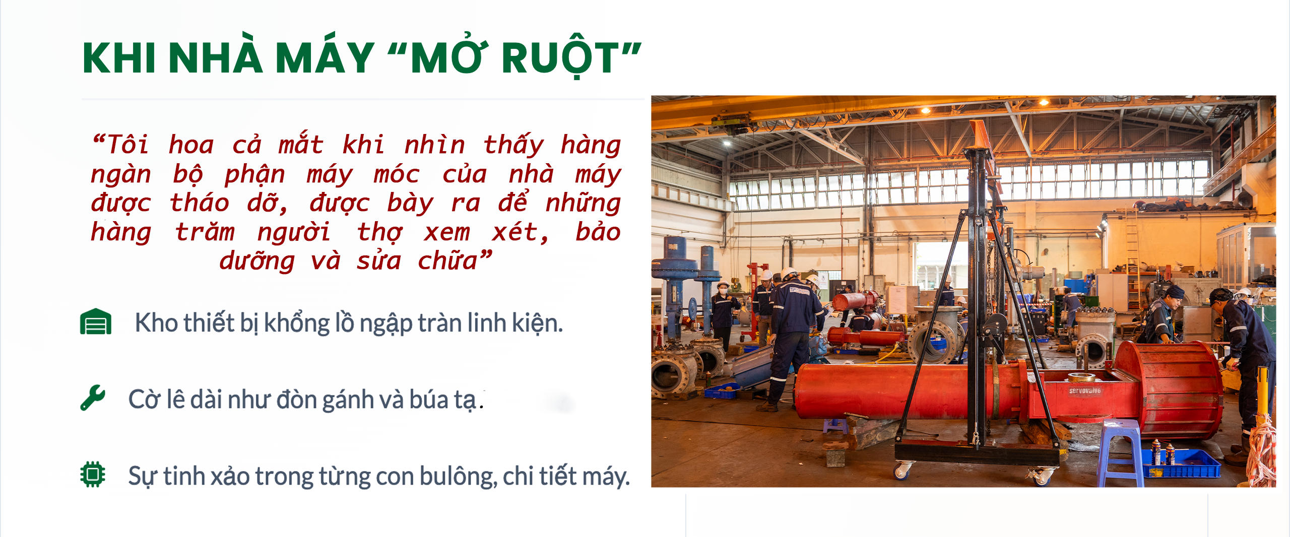 [P Magazine] Nét mới trong đợt Bảo dưỡng tổng thể ở Nhà máy Đạm Phú Mỹ
