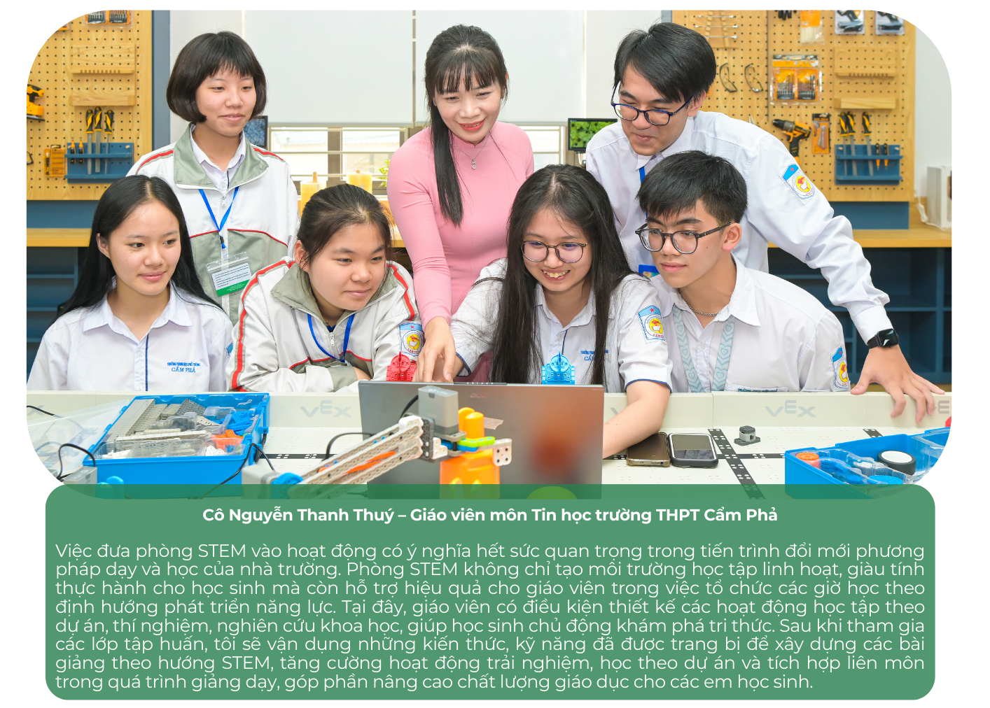 Quảng Ninh hân hoan đón phòng STEM mới: Động lực mới cho phát triển nguồn nhân lực tương lai