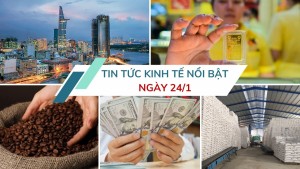 Tin tức kinh tế ngày 24/1: USD có tuần giảm giá mạnh nhất trong 1 năm