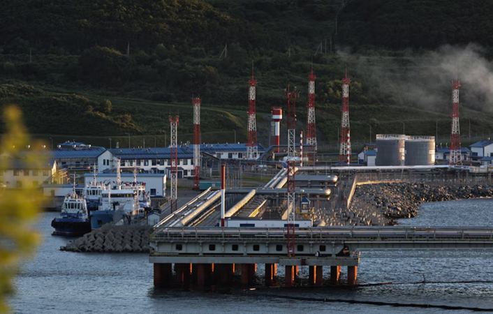 Xuất khẩu dầu nhiên liệu của Nga sang châu Á chững lại