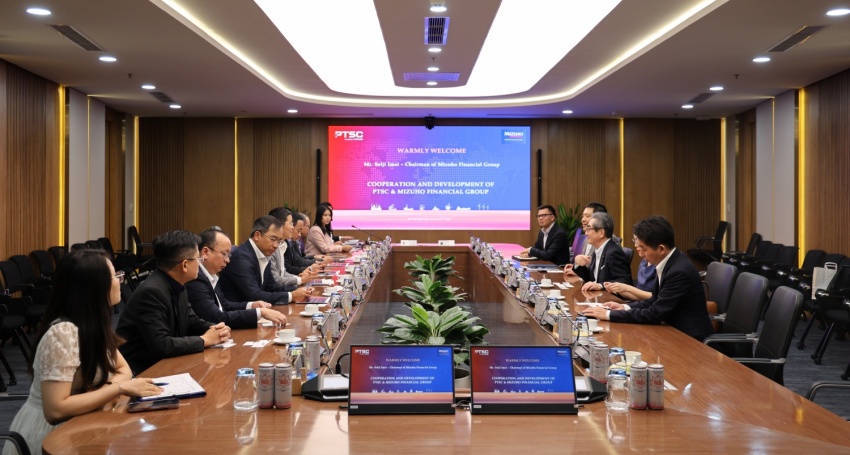 PTSC và Tập đoàn Mizuho định hướng hợp tác trong lĩnh vực tài chính