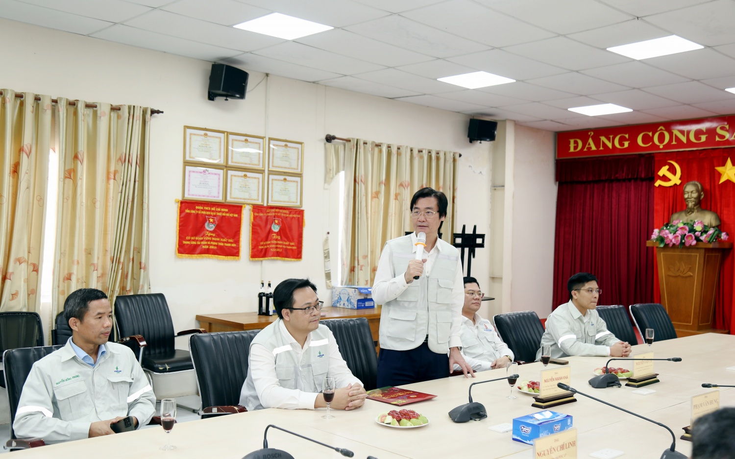 Công đoàn Petrovietnam thăm, chúc Tết người lao động PTSC Long Phú Công đoàn Petrovietnam thăm, chúc Tết người lao động PTSC Long Phú