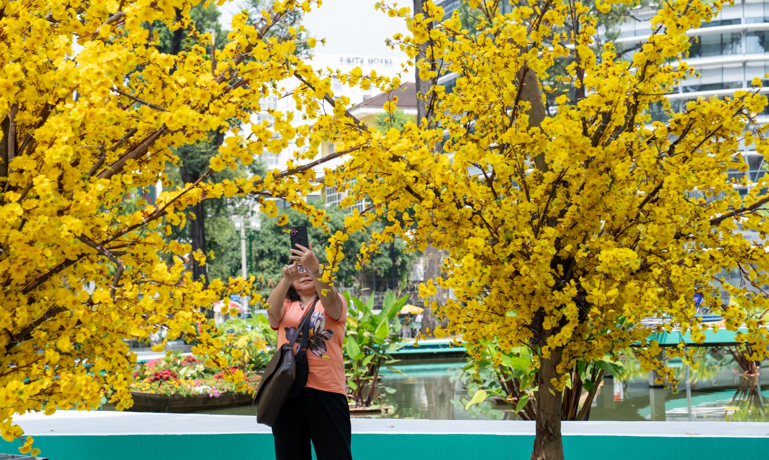 [Chùm ảnh] Nhiều công trình tại TP HCM thay 