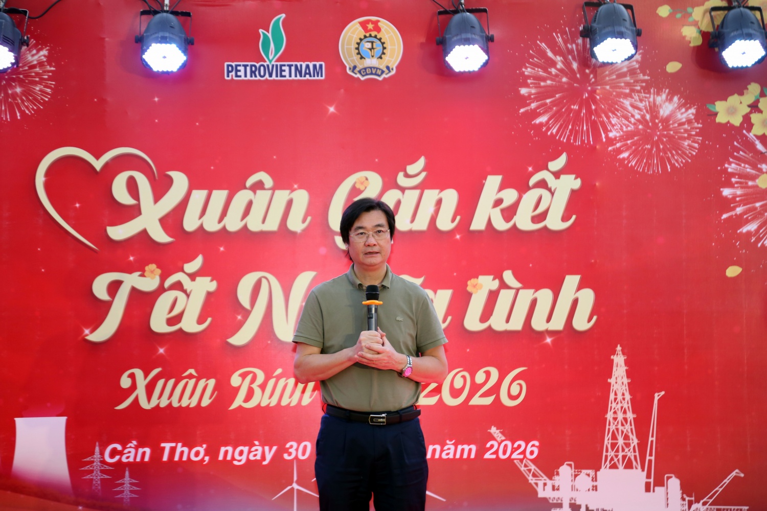 Ban QLDA Long Phú 1 tổ chức “Xuân gắn kết - Tết nghĩa tình” trên công trường dự án Ban QLDA Long Phú 1 tổ chức “Xuân gắn kết - Tết nghĩa tình” trên công trường dự án