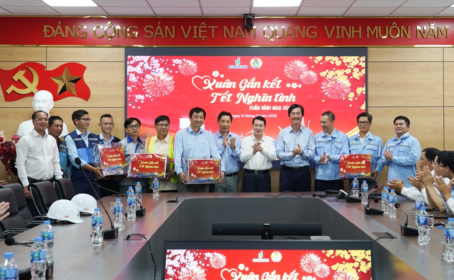 Petrovietnam chúc Tết người lao động PVPMB nhân dịp Xuân Bính Ngọ 2026