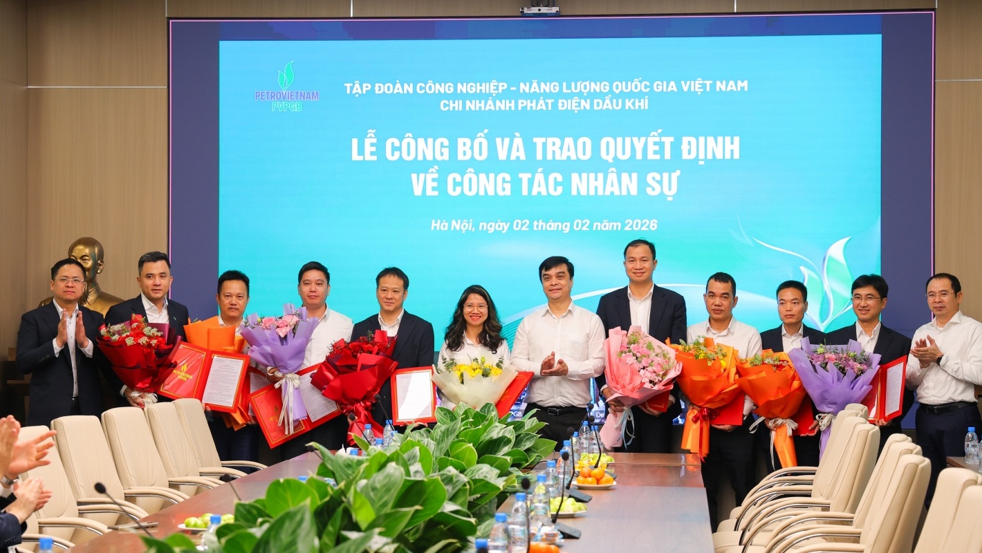 [VIDEO] PVPGB công bố, trao quyết định bổ nhiệm cán bộ lãnh đạo các phòng