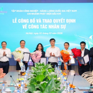 PVPGB công bố, trao quyết định bổ nhiệm cán bộ lãnh đạo các phòng