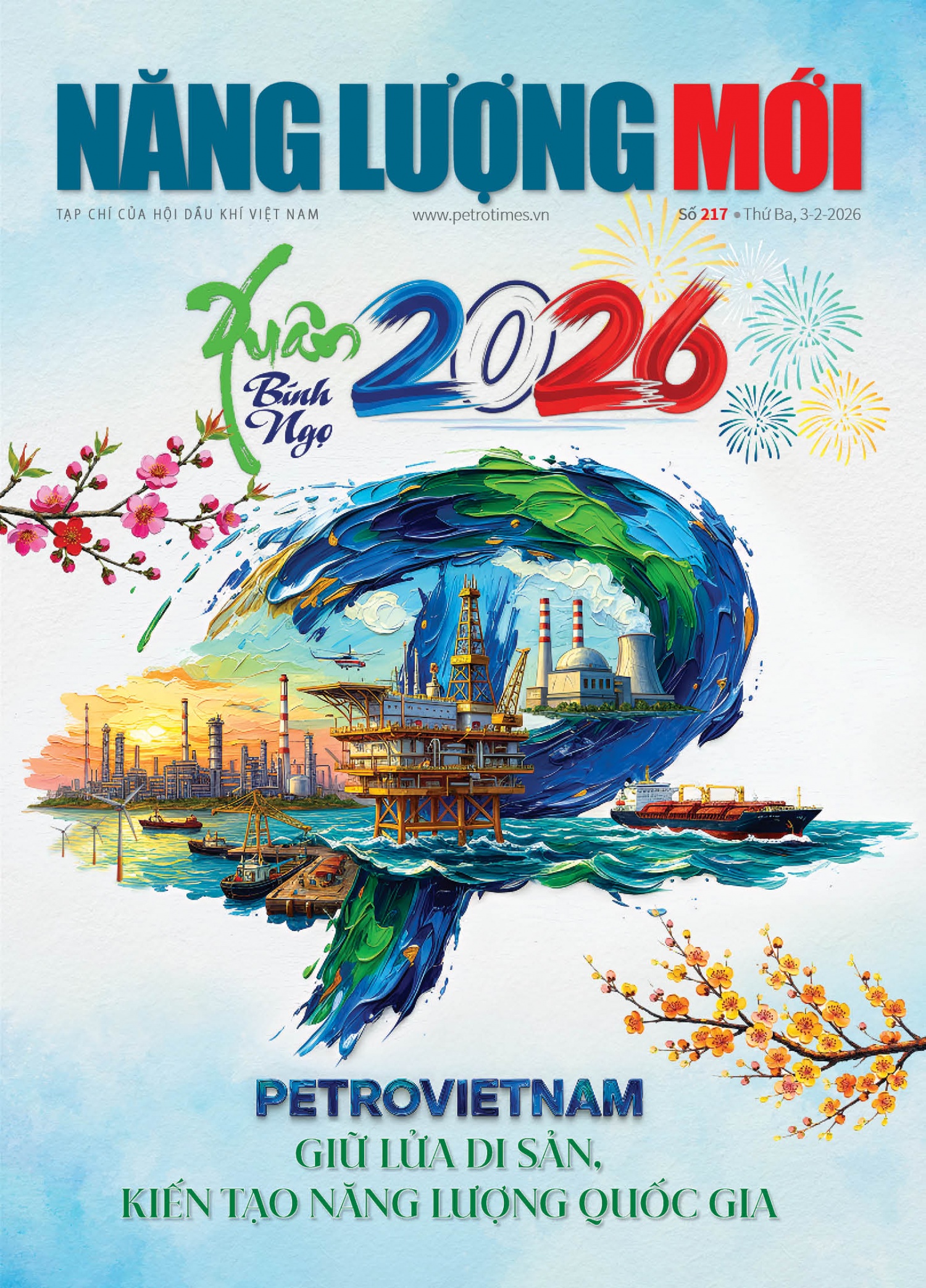 Đón đọc Tạp chí Năng lượng Mới số Xuân Bính Ngọ, phát hành thứ Ba ngày 3/2/2026