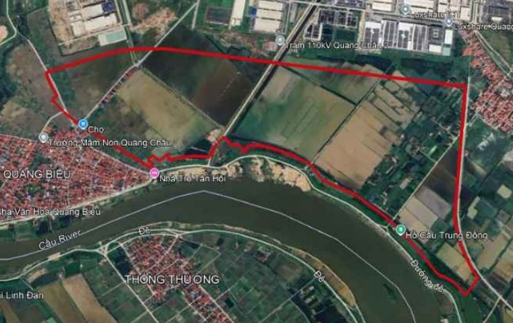 Bắc Ninh đầu tư gần 1.902 tỷ đồng xây dựng KCN Quang Châu 2