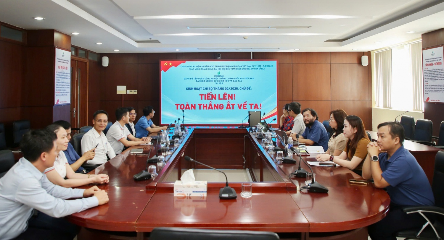 Đảng bộ Nghiên cứu Khoa học và Đào tạo sinh hoạt chi bộ với chủ đề “Tiến lên! Toàn thắng ắt về ta!”