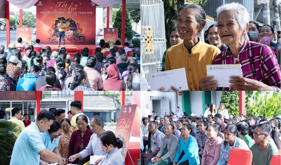 Tết Ấm 2026 PVCFC: 200 bà con đón tết trong yêu thương