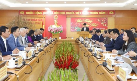 PV GAS làm việc với UBND tỉnh Hà Tĩnh về việc triển khai các dự án năng lượng trọng điểm