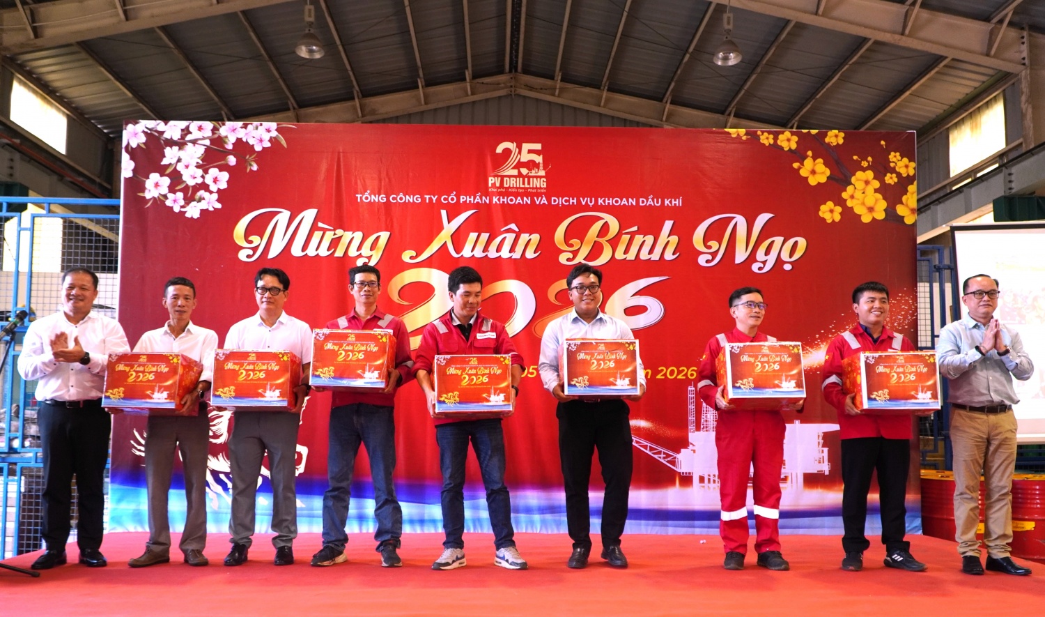 PV Drilling chúc Tết công đoàn viên, người lao động trước thềm Tết Bính Ngọ 2026