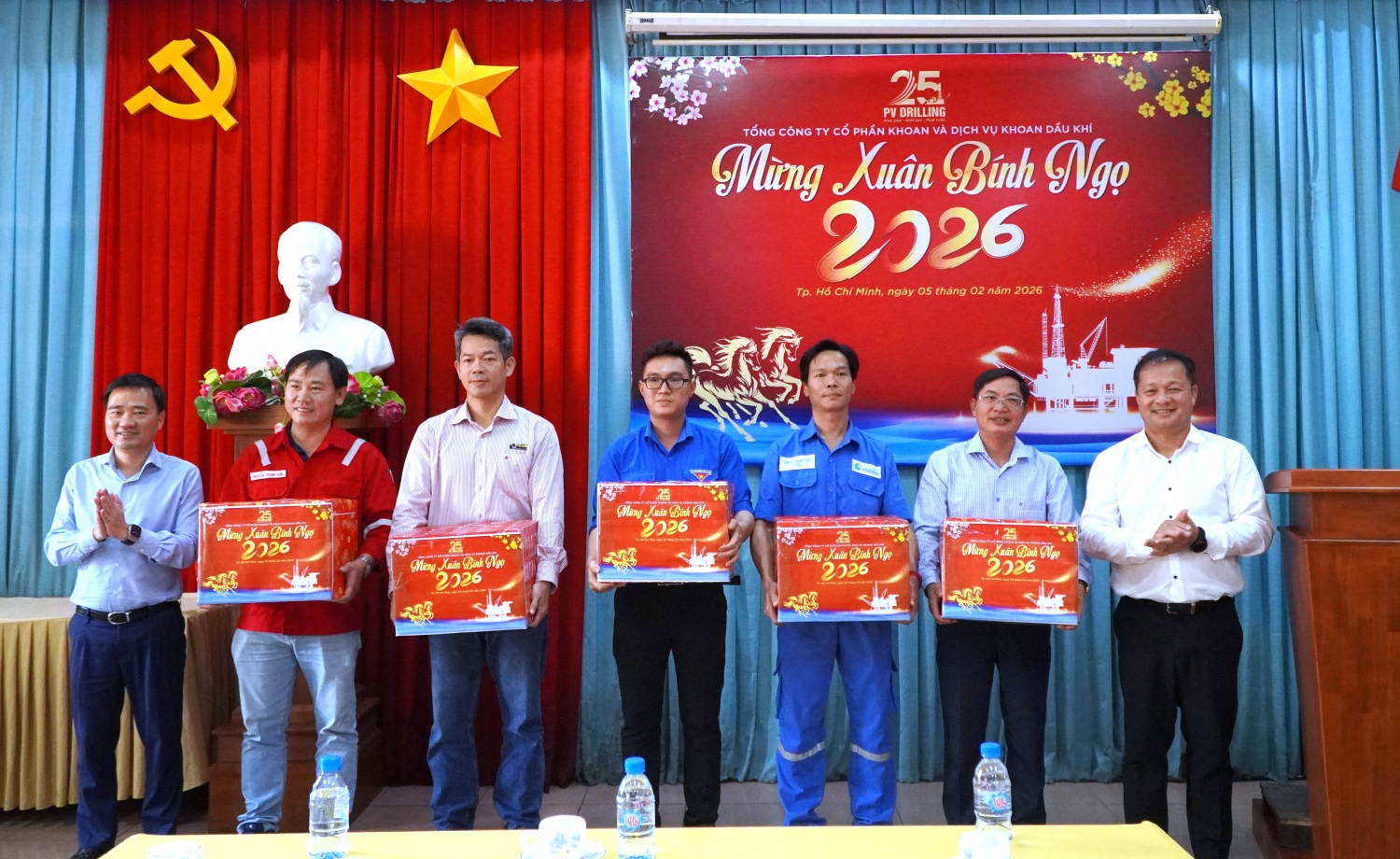 PV Drilling chúc Tết công đoàn viên, người lao động trước thềm Tết Bính Ngọ 2026