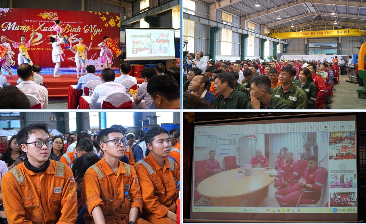 PV Drilling chúc Tết công đoàn viên, người lao động trước thềm Tết Bính Ngọ 2026