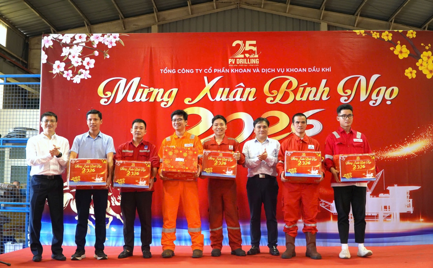 PV Drilling chúc Tết công đoàn viên, người lao động trước thềm Tết Bính Ngọ 2026