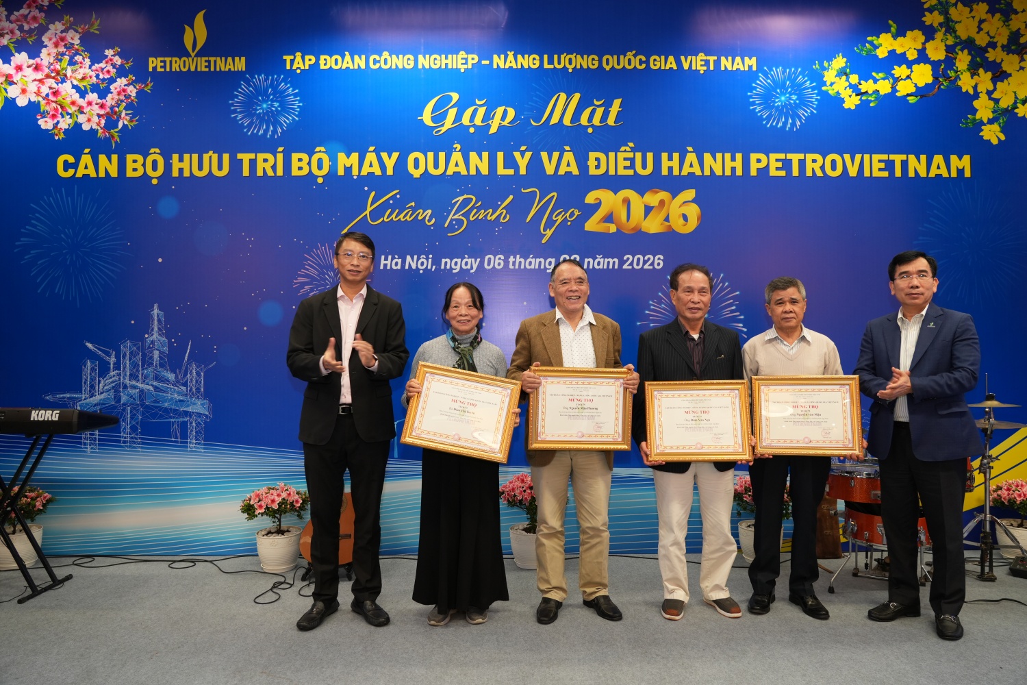 Petrovietnam gặp mặt, tri ân cán bộ hưu trí nhân dịp Xuân Bính Ngọ 2026 Petrovietnam gặp mặt, tri ân cán bộ hưu trí nhân dịp Xuân Bính Ngọ 2026
