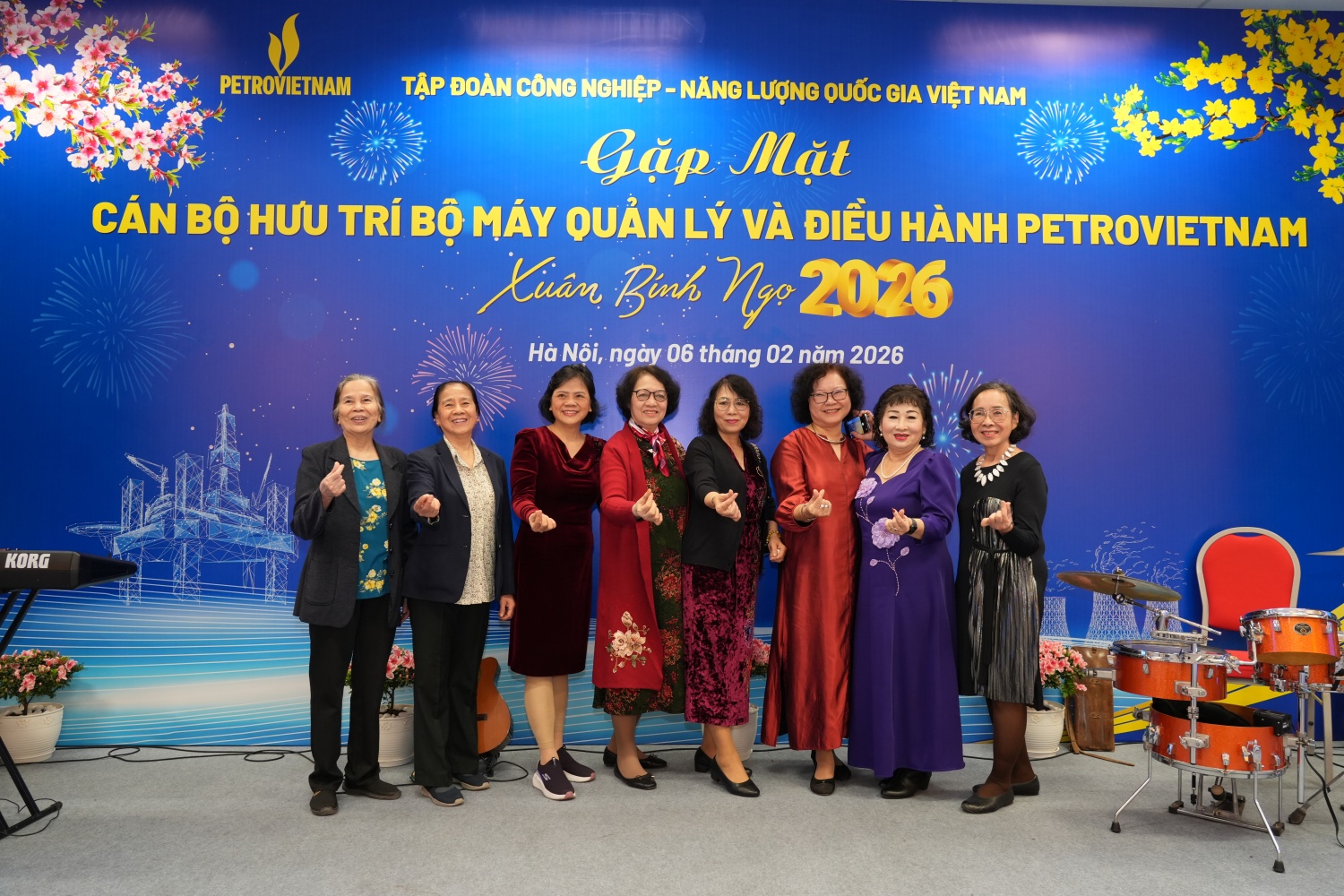 Petrovietnam gặp mặt, tri ân cán bộ hưu trí nhân dịp Xuân Bính Ngọ 2026