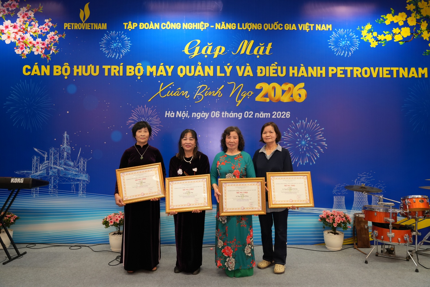 Petrovietnam gặp mặt, tri ân cán bộ hưu trí nhân dịp Xuân Bính Ngọ 2026