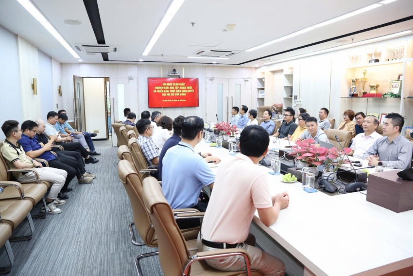 Đảng bộ Petrovietnam tham dự Hội nghị học tập, triển khai Nghị quyết Đại hội XIV của Đảng Đảng bộ Petrovietnam tham dự Hội nghị học tập, triển khai Nghị quyết Đại hội XIV của Đảng