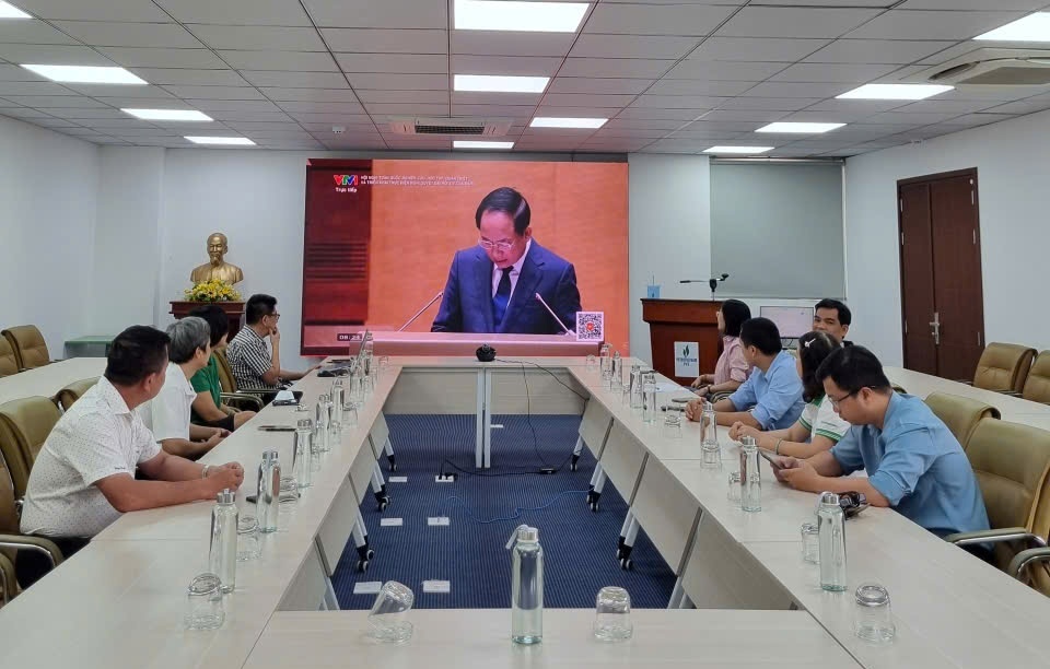 Đảng bộ Petrovietnam tham dự Hội nghị học tập, triển khai Nghị quyết Đại hội XIV của Đảng Đảng bộ Petrovietnam tham dự Hội nghị học tập, triển khai Nghị quyết Đại hội XIV của Đảng