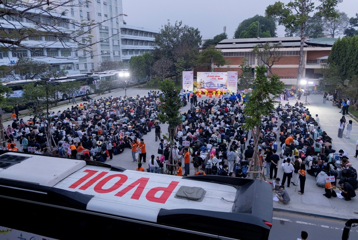 PVOIL và những chuyến xe đoàn viên PVOIL và những chuyến xe đoàn viên