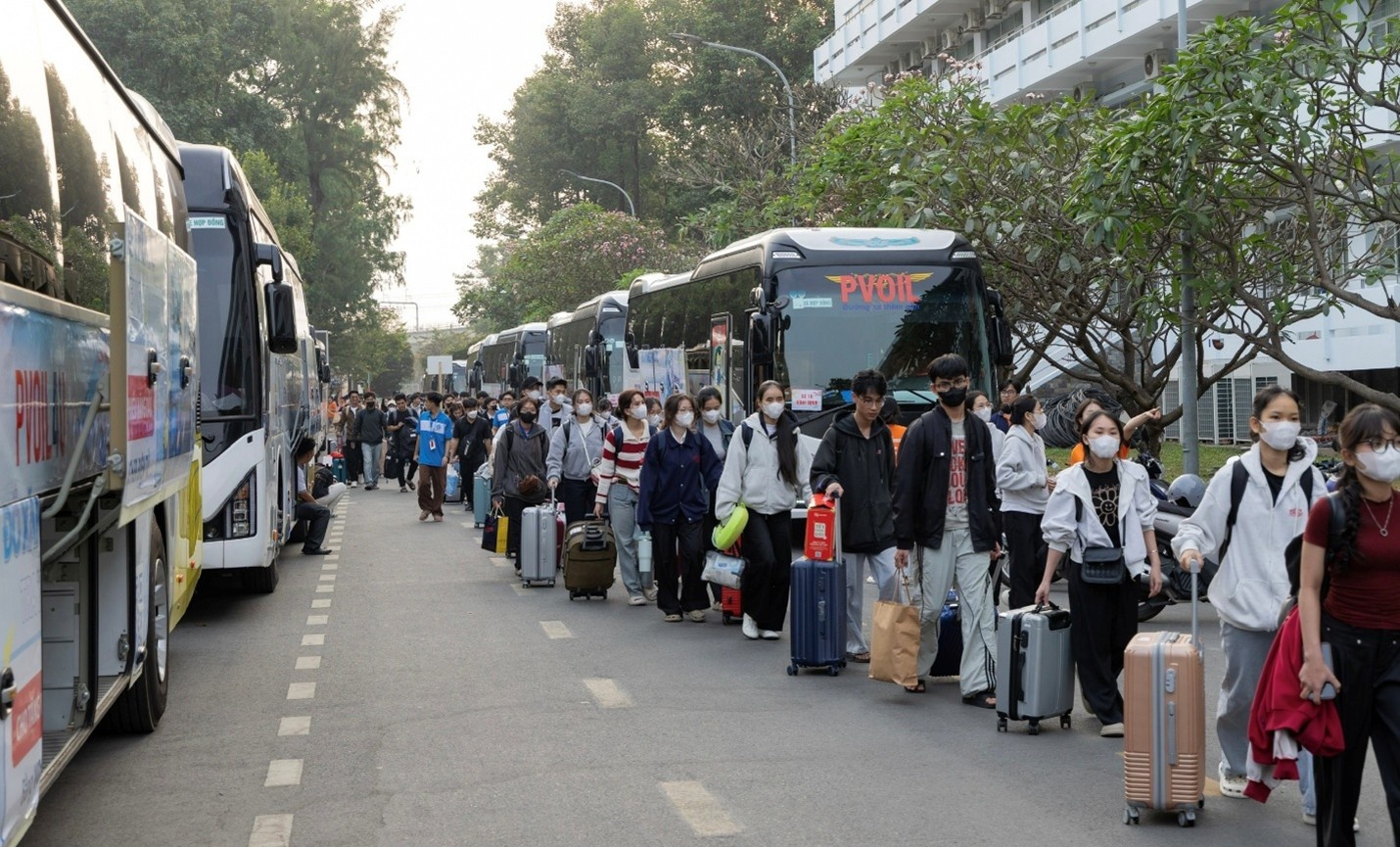 PVOIL và những chuyến xe đoàn viên PVOIL và những chuyến xe đoàn viên