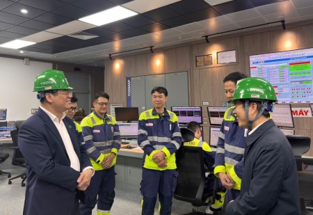 Công đoàn Petrovietnam thăm hỏi, tặng quà Tết người lao động NMNĐ Thái Bình 2