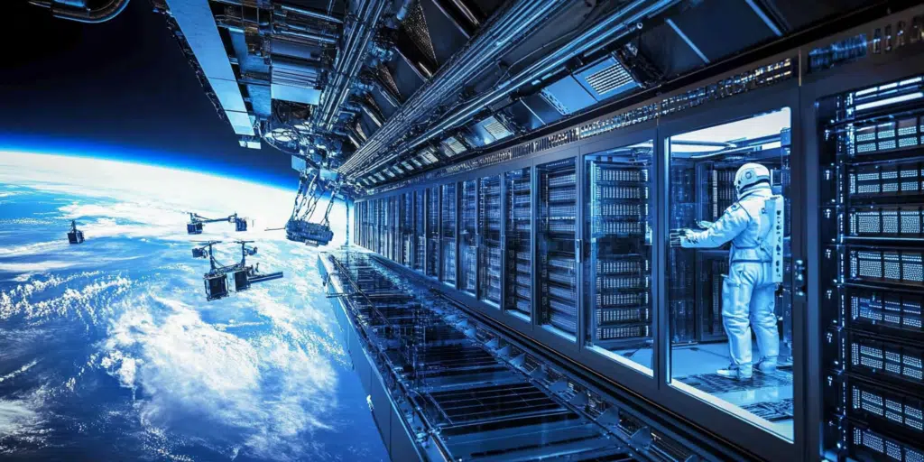 Các trung tâm dữ liệu sắp được đưa lên không gian?